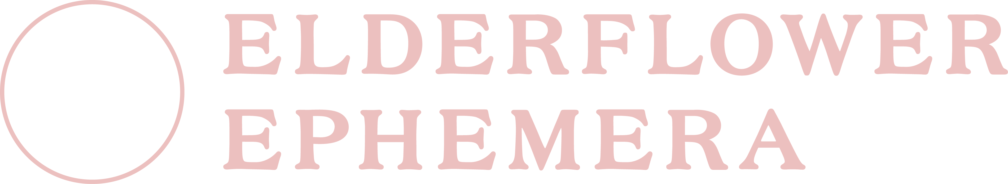 Elderflower Ephemera